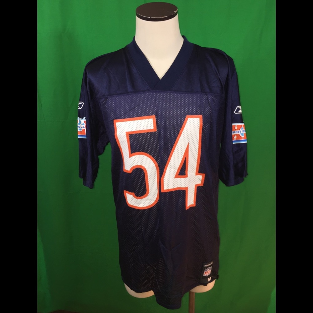 Chicago Bears Brian Urlacher Super Bowl jersey